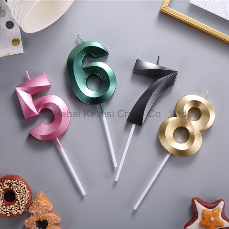 Sale Colorful number birthday candle