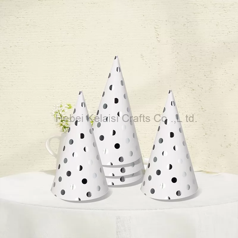 Mini Party Hat Stamping Wave Dot Party Hat