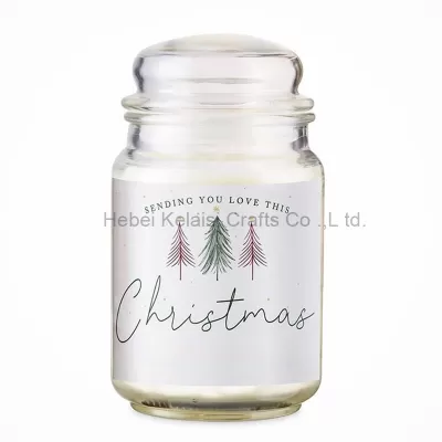 Big size decorative scented candle