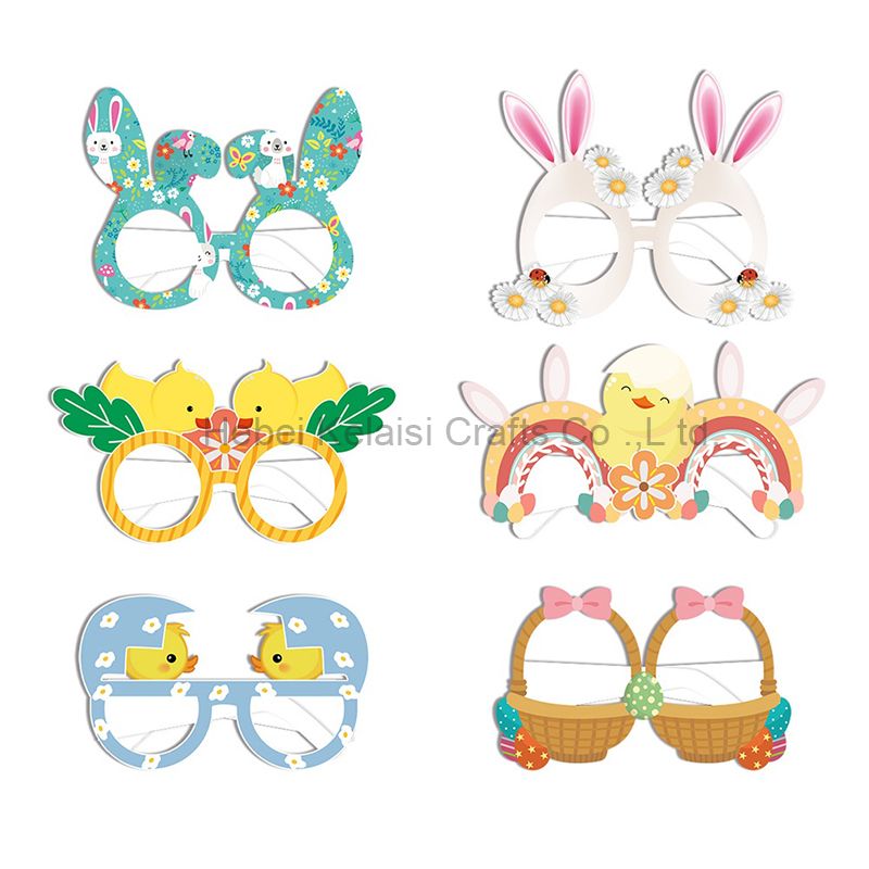 Egg Bunny Easter Glasses